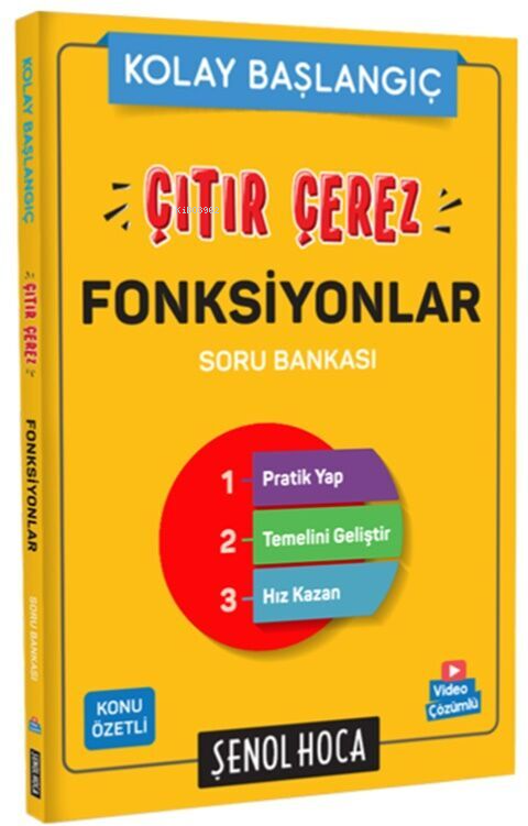 Şenol Hoca Çıtır Çerez Fonksiyonlar Soru Bankası - Kolektif | Yeni ve 