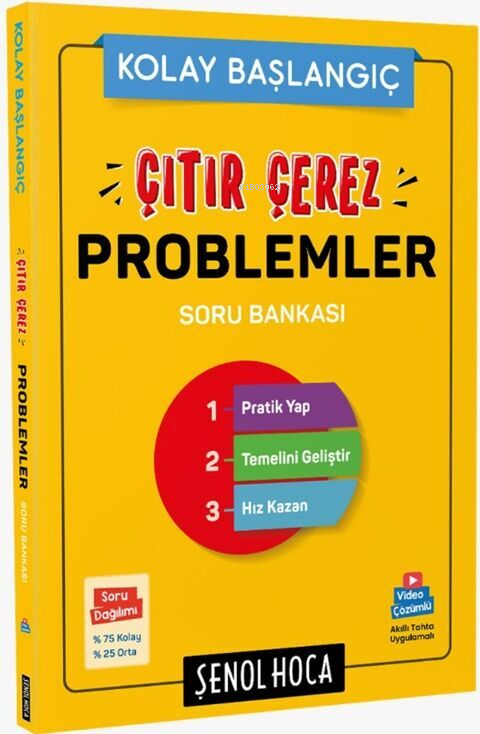 Şenol Hoca Yayınları Çıtır Çerez Problemler - Şenol Aydın | Yeni ve İk