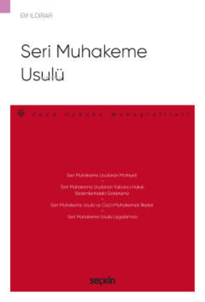 Seri Muhakeme Usulü - Elif Ildırar | Yeni ve İkinci El Ucuz Kitabın Ad