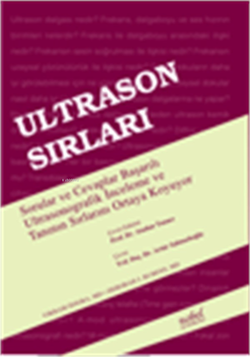 Sırlar Serisi - Ultrason Sırları - Atadan Tunacı | Yeni ve İkinci El U