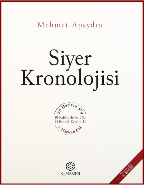 Siyer Kronolojisi Ciltli - Mehmet Apaydın | Yeni ve İkinci El Ucuz Kit