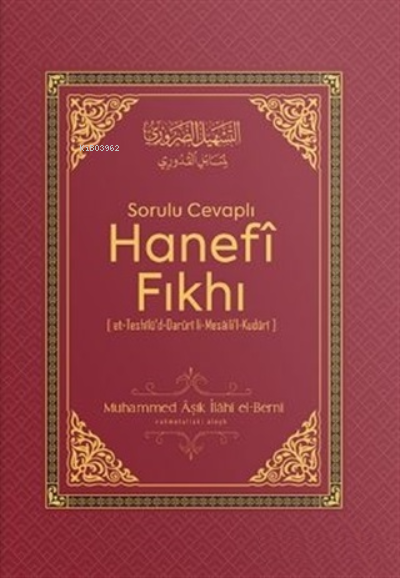 Sorulu Cevaplı Hanefi Fıkhı - İmam Kuduri | Yeni ve İkinci El Ucuz Kit