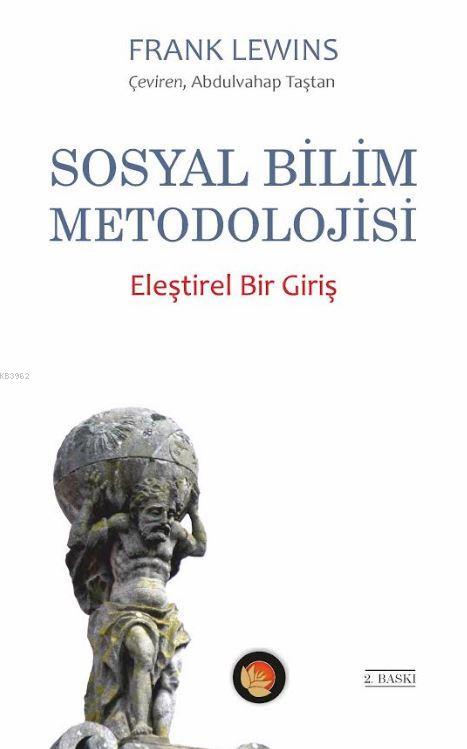 Sosyal Bilim Metadolojisi - Frank Lewins | Yeni ve İkinci El Ucuz Kita