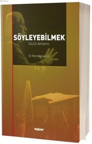 Söyleyebilmek - Mehmet Gedizli | Yeni ve İkinci El Ucuz Kitabın Adresi