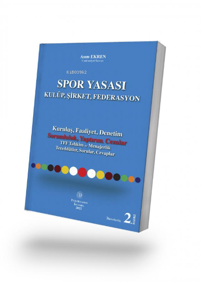 Spor Yasası Kulüp, Şirket, Federasyon - Asım Ekren | Yeni ve İkinci El