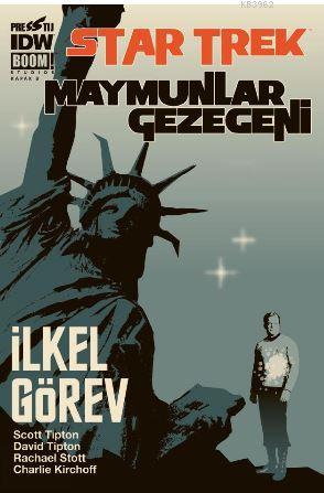 Star Trek Maymunlar Gezegeni - Kapak B - Scott Tipton | Yeni ve İkinci