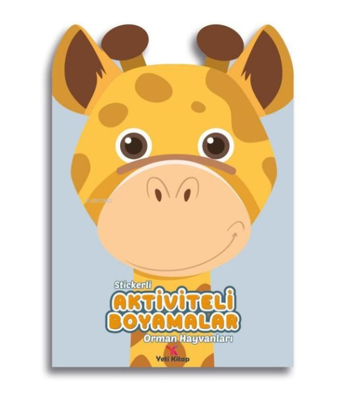 Stickerli Aktiviteli Boyamalar - Orman Hayvanları - Kolektif | Yeni ve