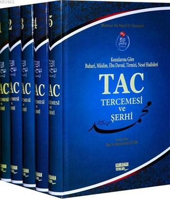 Tac Tercemesi ve Şerhi (5 Cilt, Ciltli, Tam Metin, Şamua) - Mansur Ali