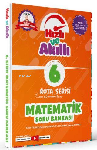 Tammat Yayıncılık 6. Sınıf Matematik Rota Serisi Hızlı ve Akıllı Soru 