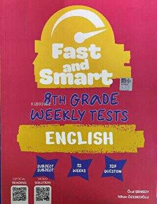 Tammat Yayıncılık Fast and Smart 8th Grade Weekly Tests - Öcal Şensoy 