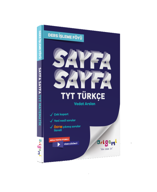 Tammat Yayıncılık TYT Türkçe Sayfa Sayfa Ders İşleme Föyü - Funda Uzun