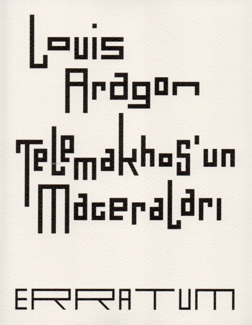 Telemakhos’un Maceraları - Louis Aragon | Yeni ve İkinci El Ucuz Kitab