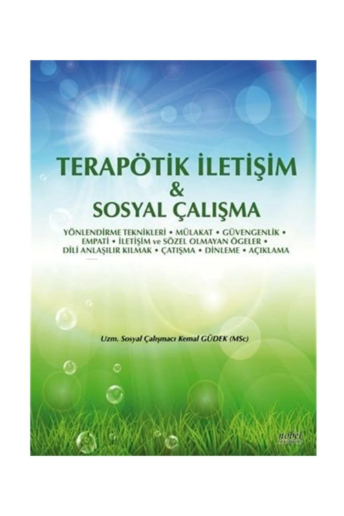 Terapötik İletişim & Sosyal Çalışma - Kemal Güdek | Yeni ve İkinci El 