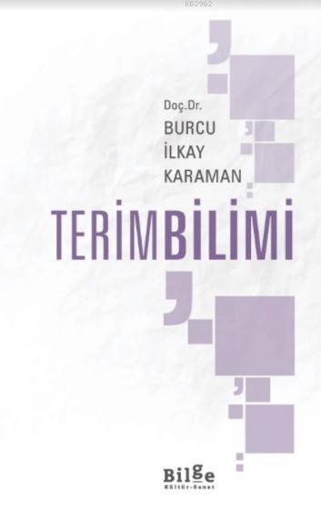 Terimbilimi - Burcu İlkay Karaman | Yeni ve İkinci El Ucuz Kitabın Adr