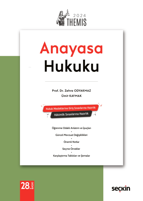 Themis– Anayasa Hukuku - Zehra Odyakmaz | Yeni ve İkinci El Ucuz Kitab