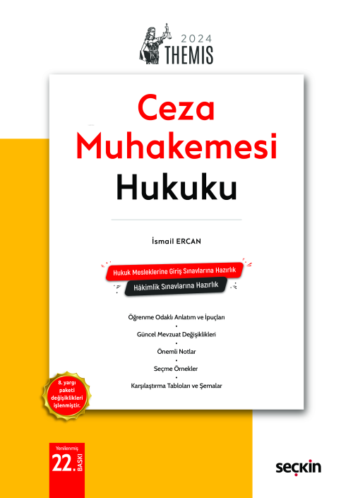 Themis– Ceza Muhakemesi Hukuku - İsmail Ercan | Yeni ve İkinci El Ucuz