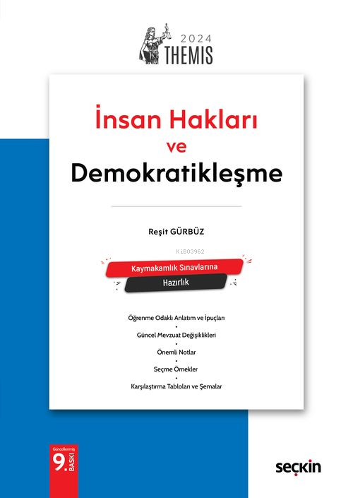 Themis– İnsan Hakları ve Demokratikleşme - Reşit Gürbüz | Yeni ve İkin