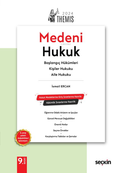 Themis– Medeni Hukuk Konu Kitabı C:I – Başlangıç Hükümleri, Kişiler Hu