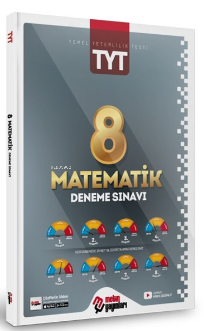 TYT Matematik 8'li Deneme - Kolektif | Yeni ve İkinci El Ucuz Kitabın 