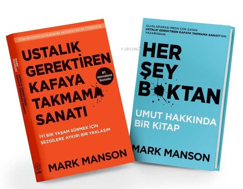 Ustalık Gerektiren Kafaya Takmama Sanatı ve Her Şey Bktan Kitap Seti -