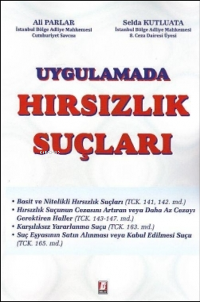 Uygulamada Hırsızlık Suçları - Ali Parlar | Yeni ve İkinci El Ucuz Kit