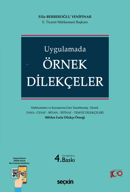 Uygulamada Örnek Dilekçeler - Filiz Berberoğlu Yenipınar | Yeni ve İki