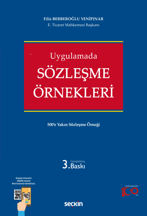 Uygulamada Sözleşme Örnekleri;500'e Yakın Sözleşme Örneği - Filiz Berb