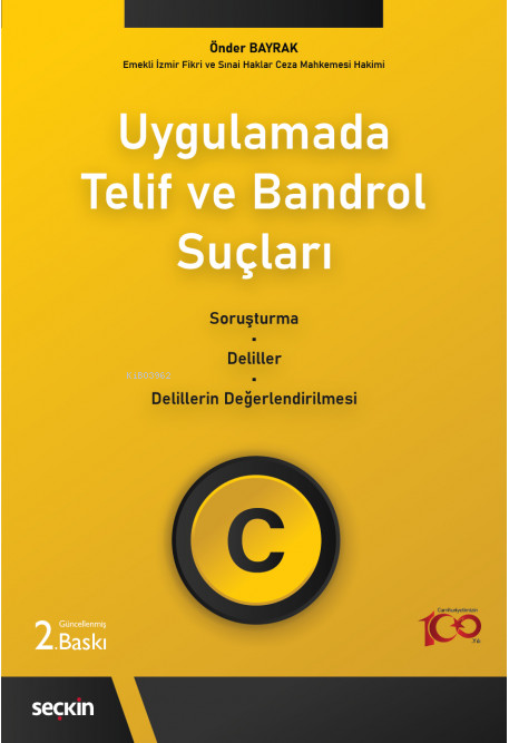 Uygulamada Telif ve Bandrol Suçları - Önder Bayrak | Yeni ve İkinci El