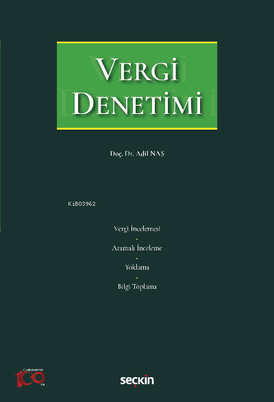 Vergi Denetimi - Adil Nas | Yeni ve İkinci El Ucuz Kitabın Adresi