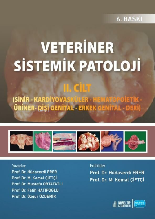 Veteriner Sistemik Patoloji II. Cilt - Hüdaverdi Erer | Yeni ve İkinci