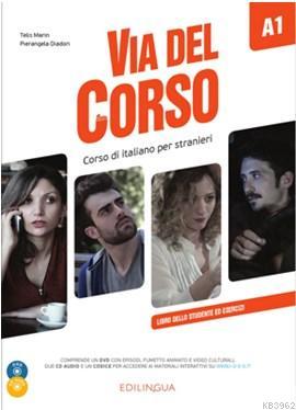 Via del Corso A1 Libro Dello Studente ed Esercizi + 2 CD Audio + DVD -