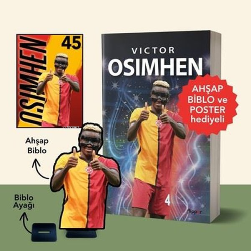 Victor Osimhen - Biblo ve Poster Hediyeli! - Kerem Tek | Yeni ve İkinc