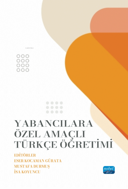 Yabancılara Özel Amaçlı Türkçe Öğretimi - Eser Kocaman Gürata | Yeni v