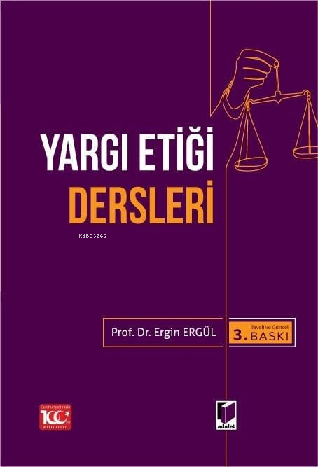 Yargı Etiği Dersleri - Ergin Ergül | Yeni ve İkinci El Ucuz Kitabın Ad