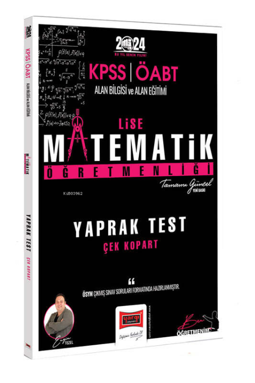 Yargı Yayınları 2024 ÖABT Lise Matematik Öğretmenliği Yaprak Test - En