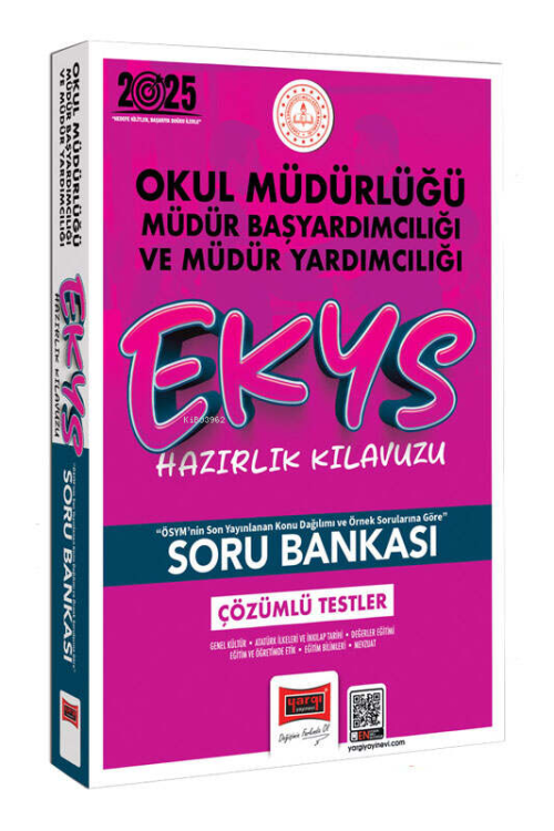 Yargı Yayınları 2025 MEB EKYS Hazırlık Kılavuzu Soru Bankası - Kolekti