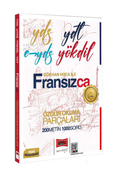 Yargı Yayınları 2025 YDS YDT E-YDS YÖKDİL Gökhan Hoca İle Fransızca Öz