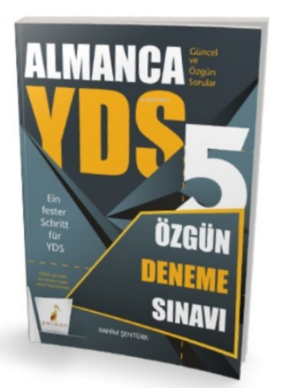 YDS Almanca Özgün 5 Deneme Sınavı - Rahim Şentürk | Yeni ve İkinci El 