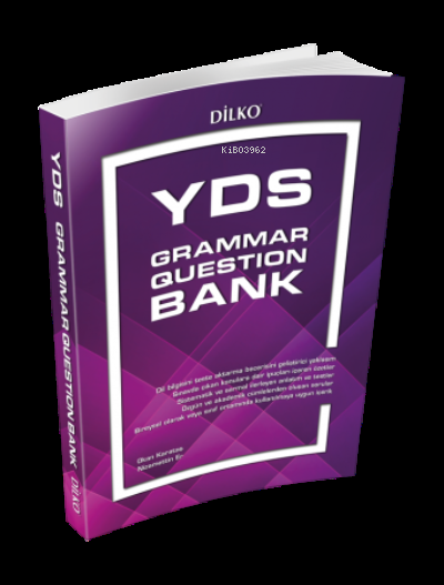 YDS Grammar Question Bank - Kolektif | Yeni ve İkinci El Ucuz Kitabın 