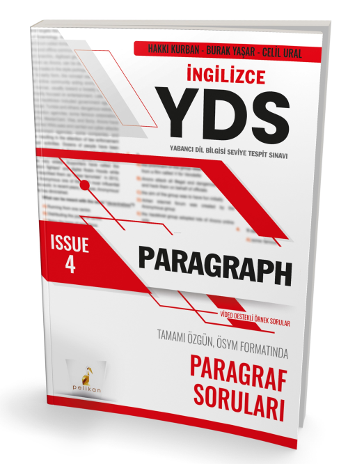 YDS İngilizce Paragraph Issue 4 - Hakkı Kurban | Yeni ve İkinci El Ucu