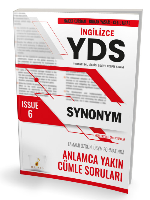 YDS İngilizce Synonym Issue 6 - Hakkı Kurban | Yeni ve İkinci El Ucuz 