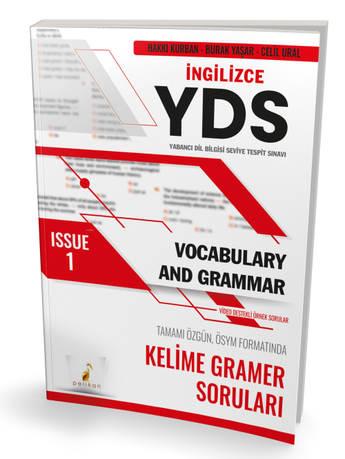 YDS İngilizce Vocabulary and Grammar Issue 1 - Hakkı Kurban | Yeni ve 