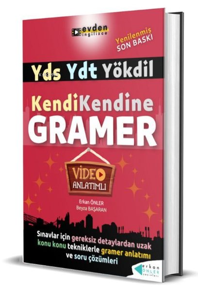 YDS YDT Yökdil Kendi Kendine Gramer - Video Anlatımlı - Erkan Önler | 