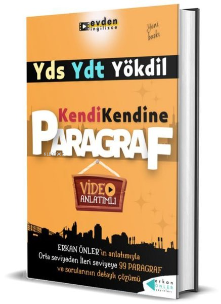 YDS YDT Yökdil Kendi Kendine Paragraf - Video Anlatımlı - Erkan Önler 