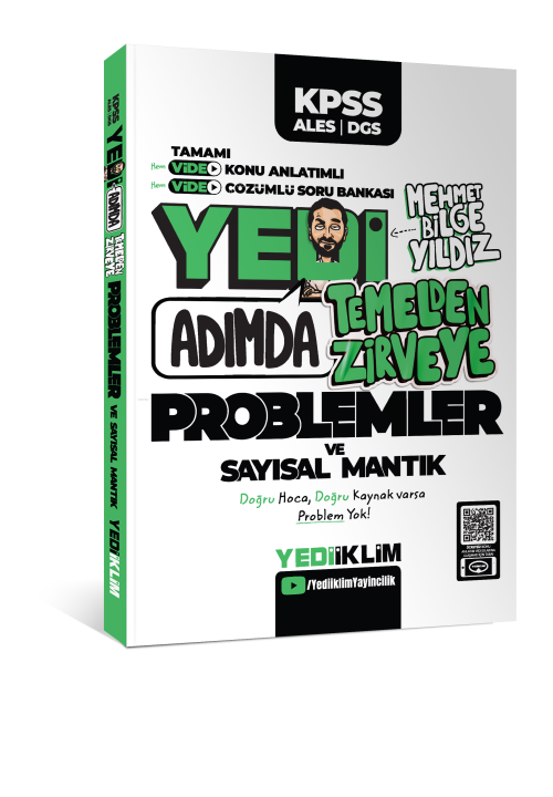 Yediiklim Tüm Adaylar için Yedi Adımda Temelden Zirveye Problemler ve 