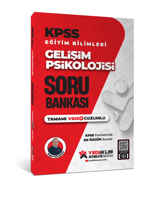 Yediiklim Yayınları KPSS Eğitim Bilimleri Gelişim Psikolojisi Tamamı V