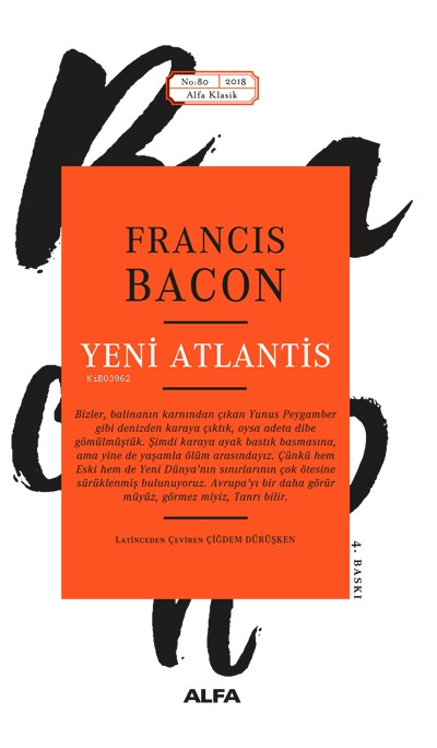 Yeni Atlantis - Francis Bacon | Yeni ve İkinci El Ucuz Kitabın Adresi