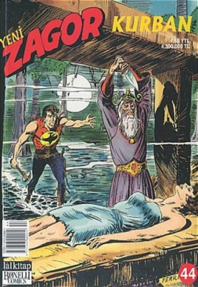 Yeni Zagor Sayı: 44Kurban - Mauro Boselli | Yeni ve İkinci El Ucuz Kit