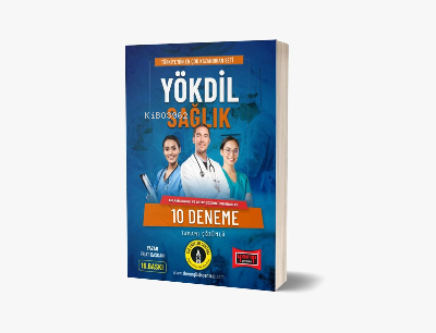 YÖKDİL Sağlık Tamamı Çözümlü 10 Deneme (16.Baskı) - Fuat Başkan | Yeni