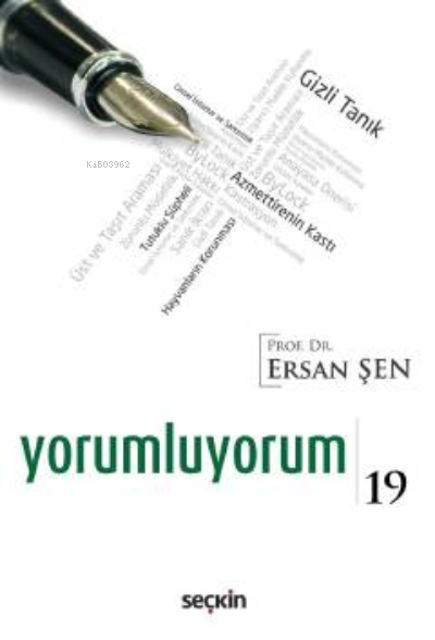 Yorumluyorum – 19 - Ersan Şen | Yeni ve İkinci El Ucuz Kitabın Adresi